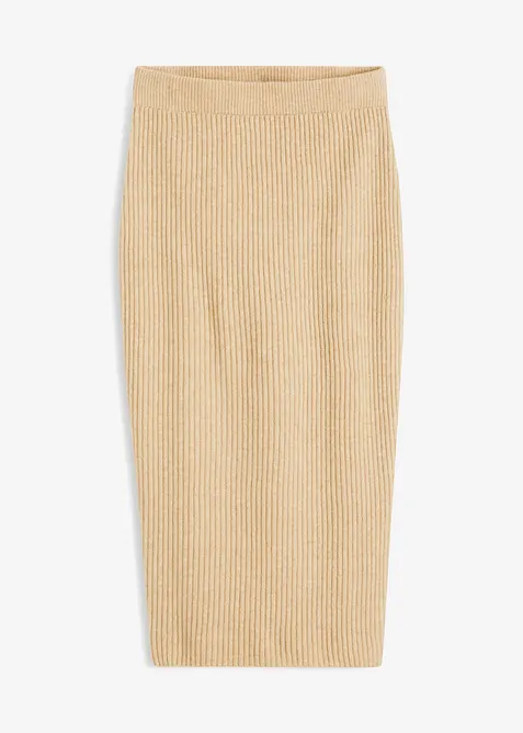 Stickad pennkjol, bonprix