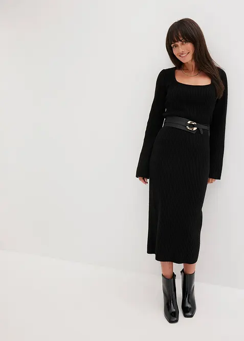 Stickad pennkjol, bonprix