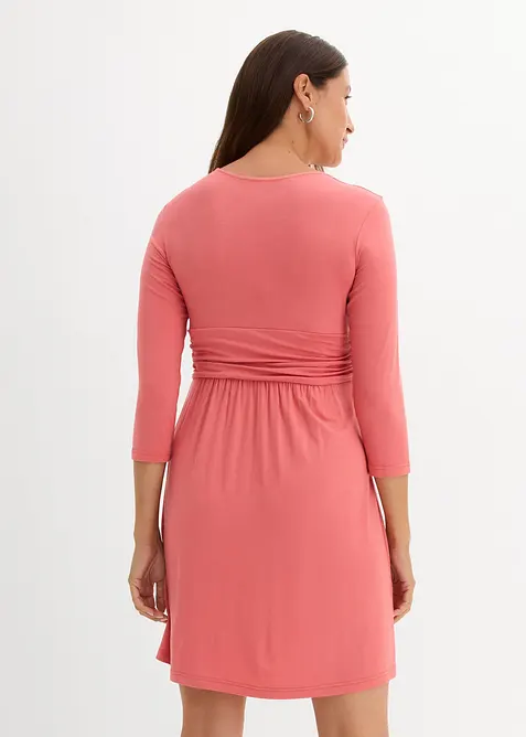 Mamma-/amningsklänning i stretchig viskos, bonprix