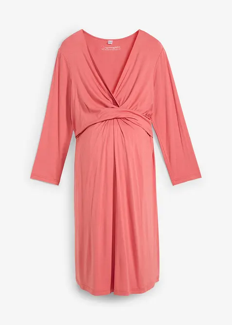 Mamma-/amningsklänning i stretchig viskos, bonprix