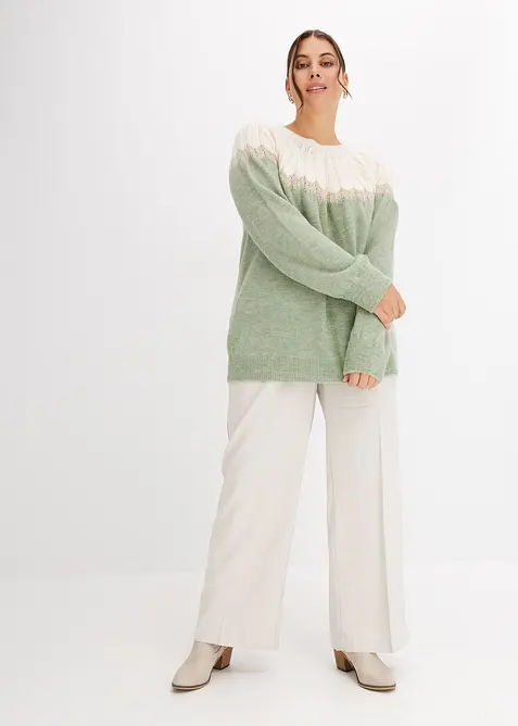 Tr&ouml;ja med h&aring;lm&ouml;nster, bonprix