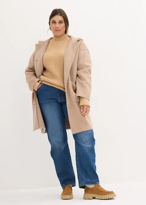 Oversizetröja i bomull, bonprix