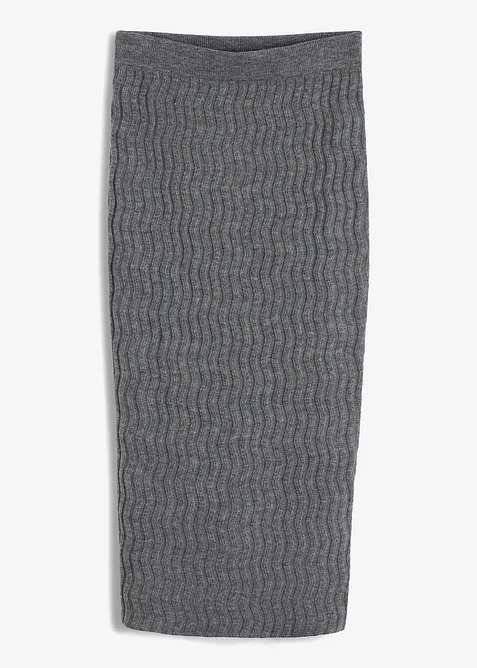 Stickad pennkjol, bonprix