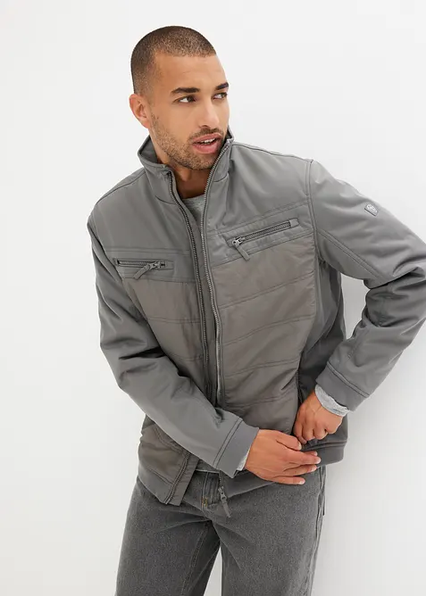 Vadderad softshelljacka, bonprix