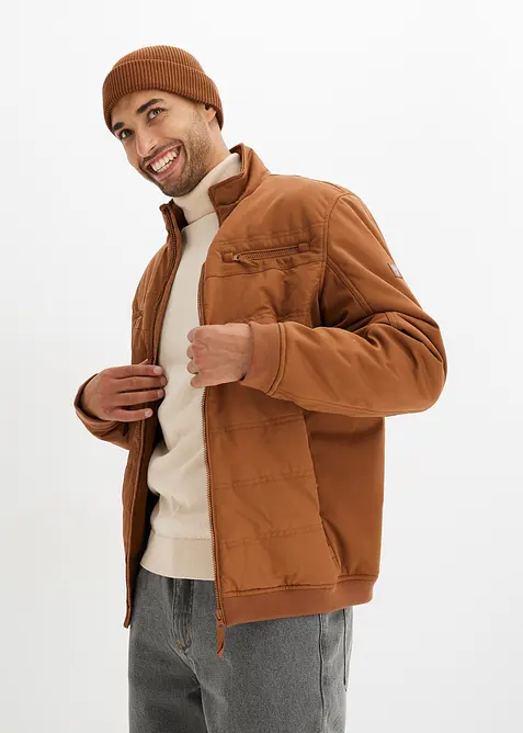 Vadderad softshelljacka, bonprix