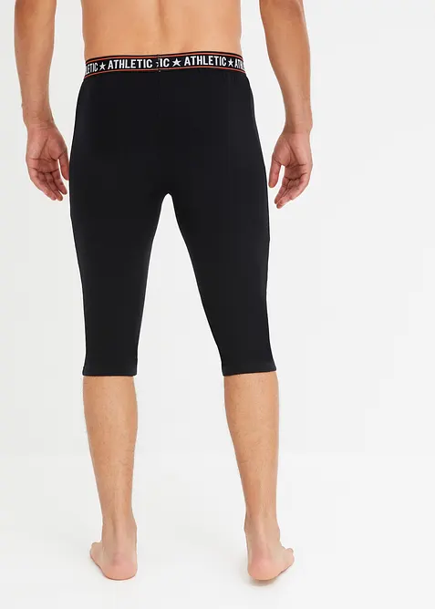 3/4-långkalsonger med bomull (2-pack), bonprix