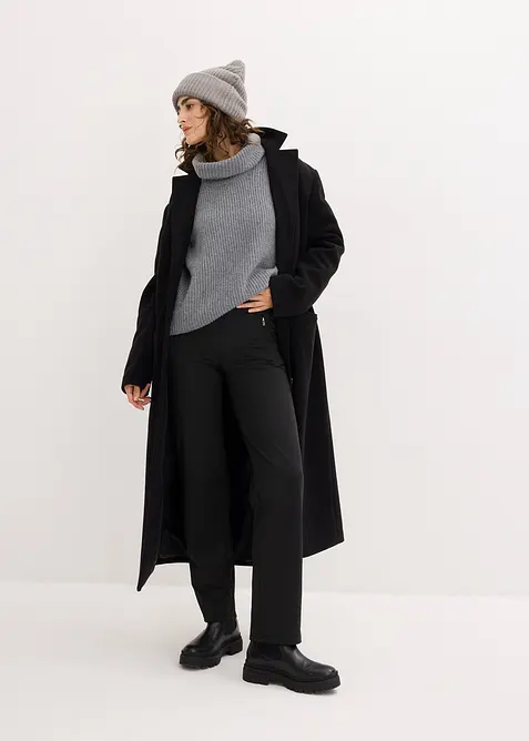 Termoleggings med fickor med dragkedja, bonprix