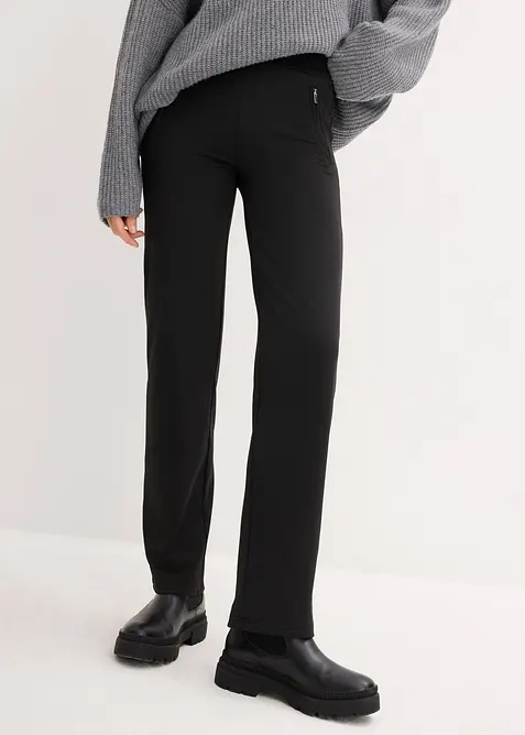 Termoleggings med fickor med dragkedja, bonprix