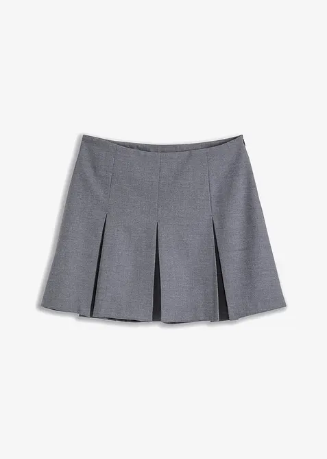 Minikjol av viskosmix, bonprix