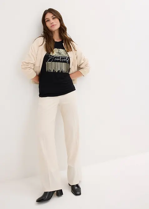 Topp med tryck, bonprix