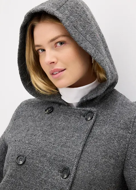 Skepparjacka i mysig boucl&eacute;, bonprix