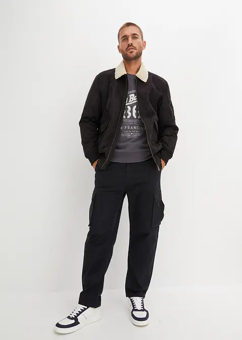 Sweatshirt i mjuk bomullsmix, bonprix