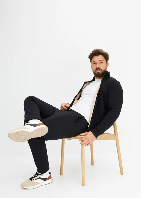 Träningsoverall med värmande fleecefoder, bonprix