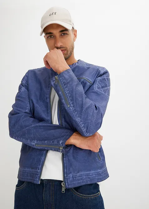 Jacka i skinnimititation, bonprix