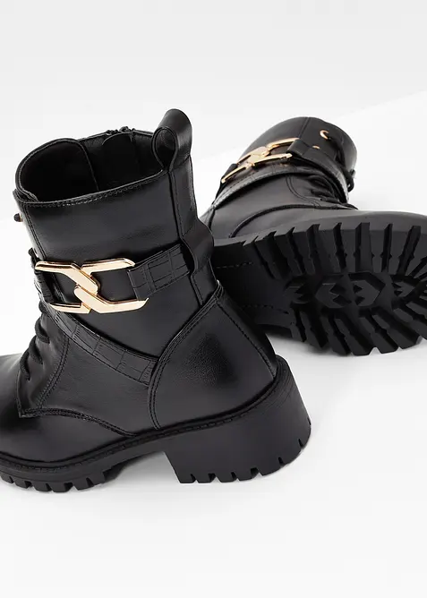 Snörkänga med spänne, bonprix