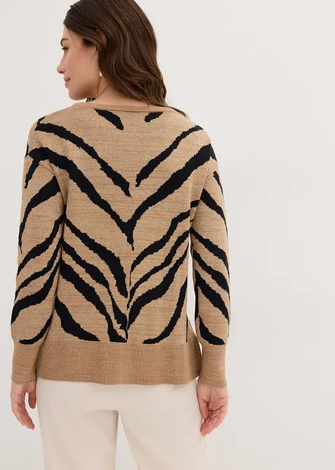 Jacquardtröja, bonprix