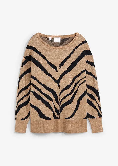 Jacquardtröja, bonprix