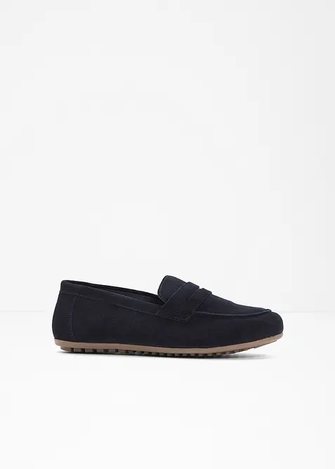 Loafers av mocka, bonprix