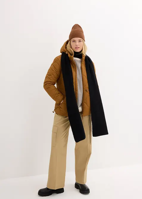 T&auml;ckjacka med huva, bonprix