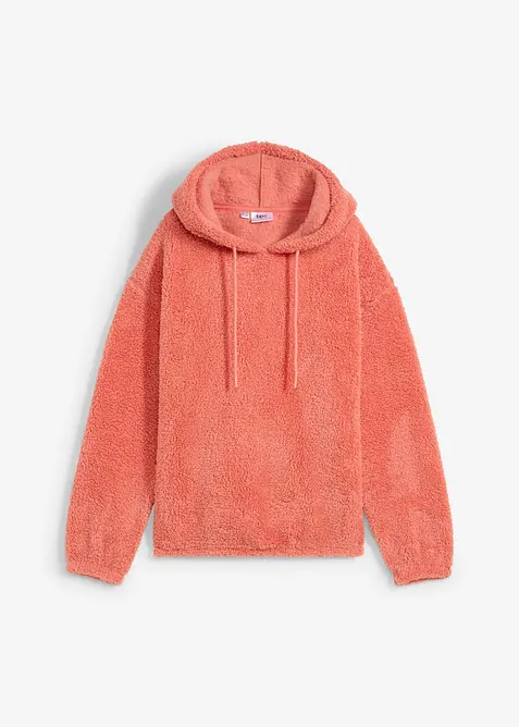 Fleecetr&ouml;ja i teddymaterial, bonprix