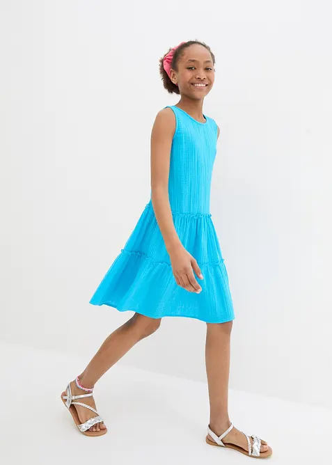 Mellanl&aring;ng muslinkl&auml;nning, bonprix