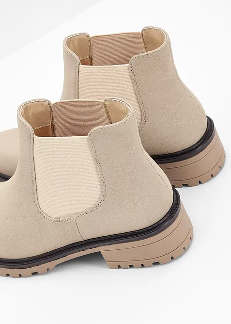 Chelseaboots med profilsula, bonprix