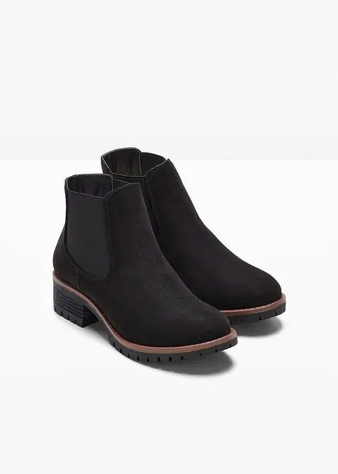 Chelseaboots med profilsula, bonprix