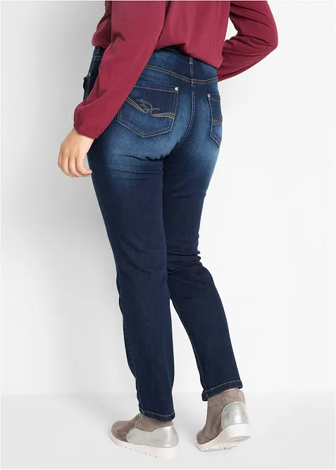 Straight Jeans High Waist, Stretch, bonprix