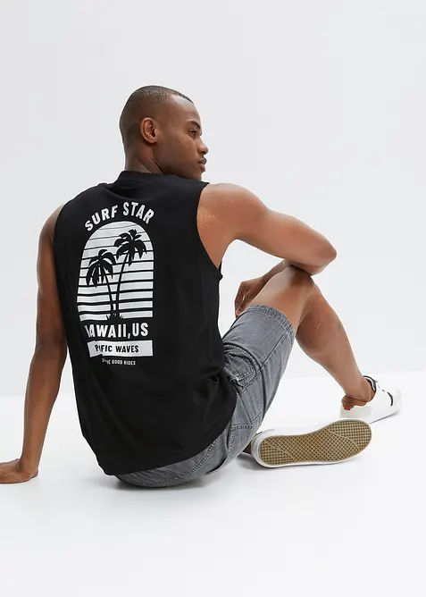 Linne i ren bomull, Loose Fit, bonprix