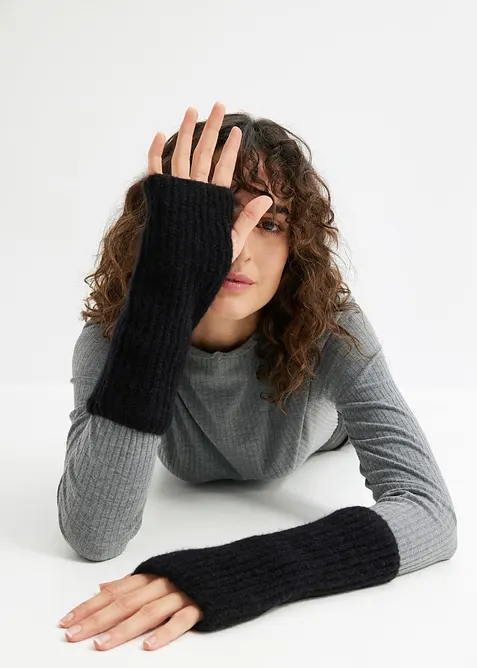 Armvärmare med alpackaull, bonprix