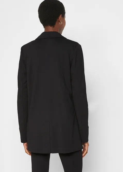 Lång Punto di Roma-kavaj i viskosmix, bonprix