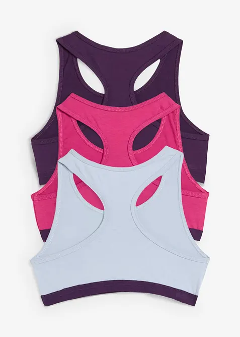 BH-topp med mjuk bomull (5-pack), bonprix