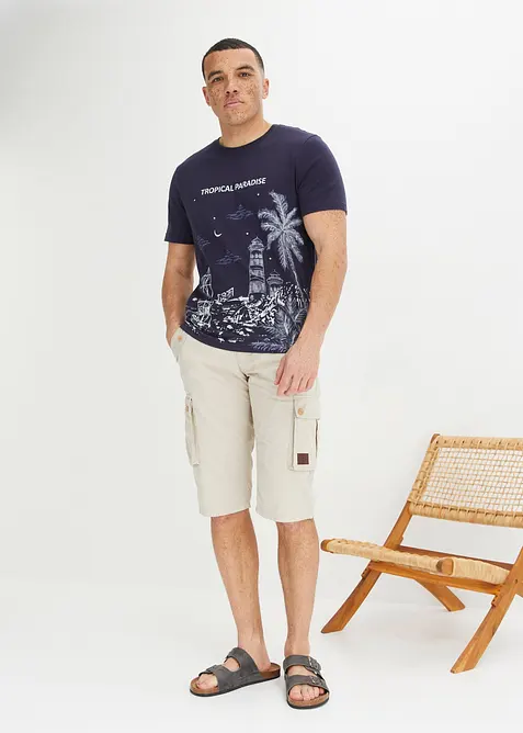 T-shirt av ren bomull, bonprix