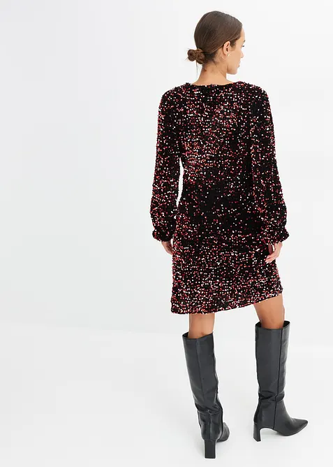 Paljettklänning, bonprix