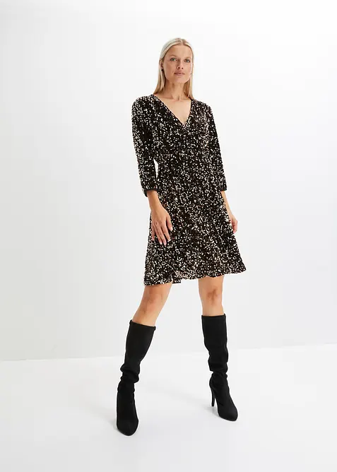 Paljettklänning, bonprix