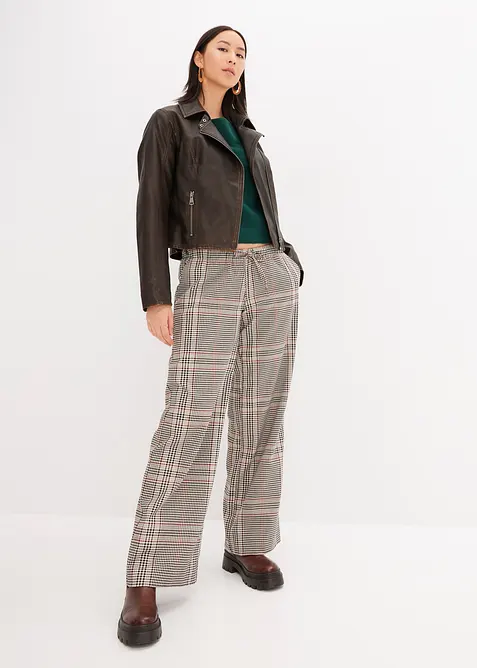 Stickad tröja med båtringning, bonprix