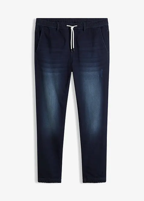 Mjuka dra på-jeans, Straight, bonprix