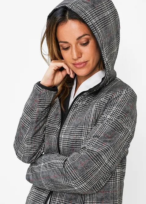 Snygg t&auml;ckkappa som kan v&auml;ndas ut och in, bonprix