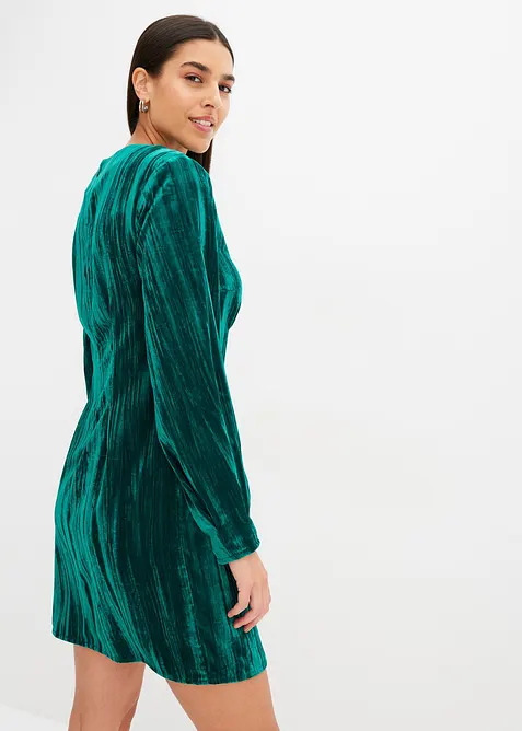 Minikl&auml;nning i sammet, bonprix