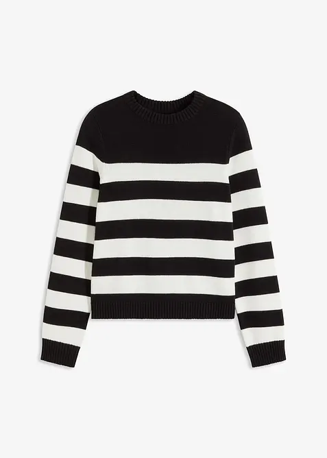 Randig tröja, bonprix