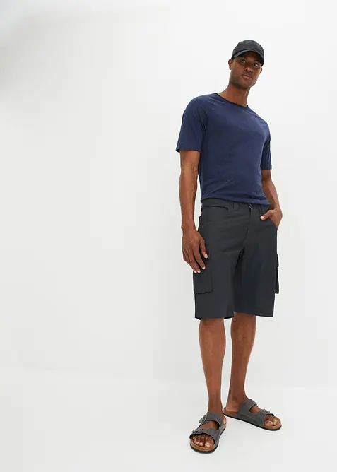 Bermudas i cargomodell av ren bomull, Relaxed Fit, bonprix