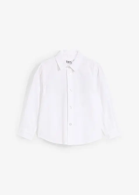 Långärmad barnskjorta med julmotiv, bonprix