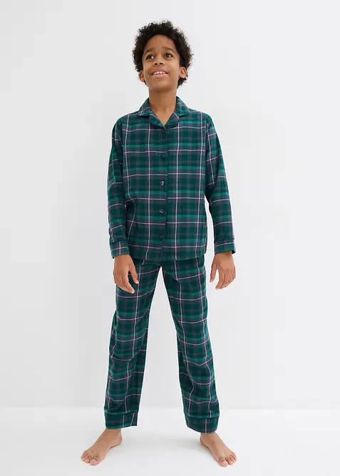 Flanellpyjamas (2 delar), bonprix