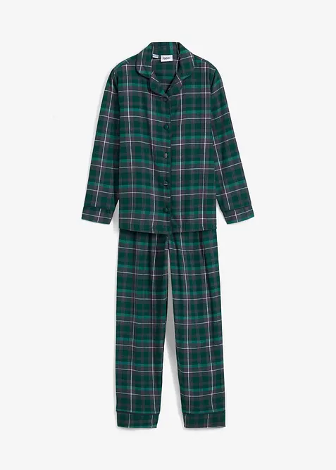 Flanellpyjamas (2 delar), bonprix