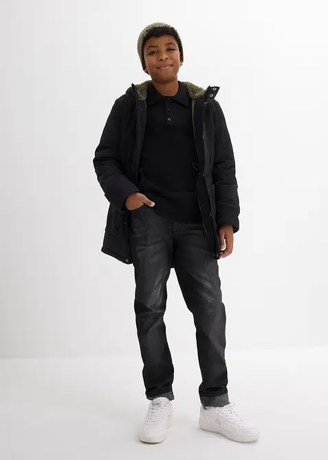 Vattenavvisande och fodrad vinterparkas, bonprix