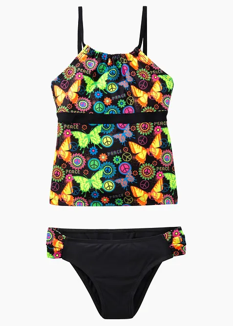 Tankini i återvunnen polyamid (2 delar), bonprix