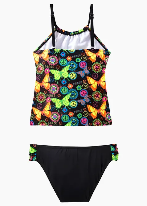 Tankini i återvunnen polyamid (2 delar), bonprix