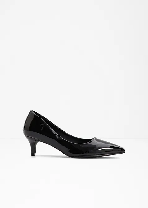 Pumps i lackmaterial, bonprix