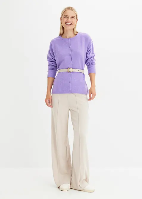 Finstickad cardigan, bonprix