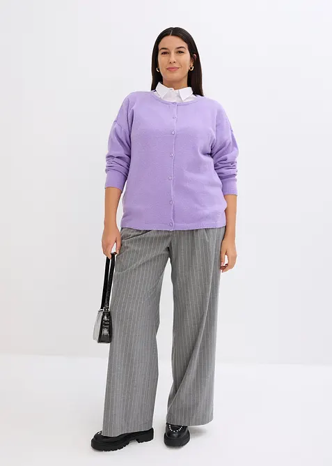 Finstickad cardigan, bonprix